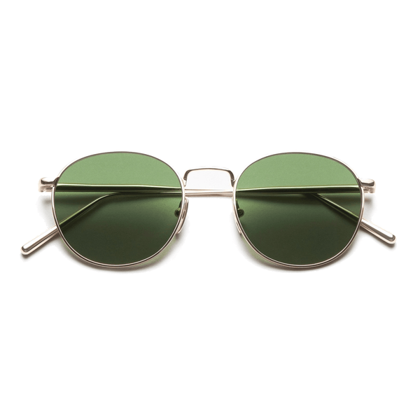 Round / Soft Gold & Graphite Green Lens - Shade Files